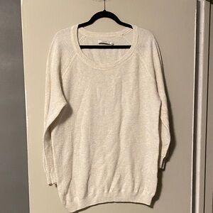 Talula Cream Crew Neck Sweater